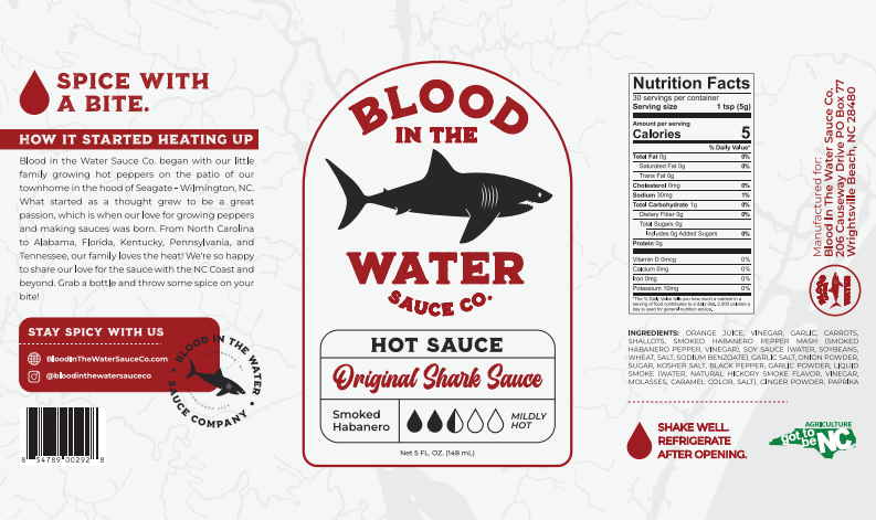 Original Shark Hot Sauce