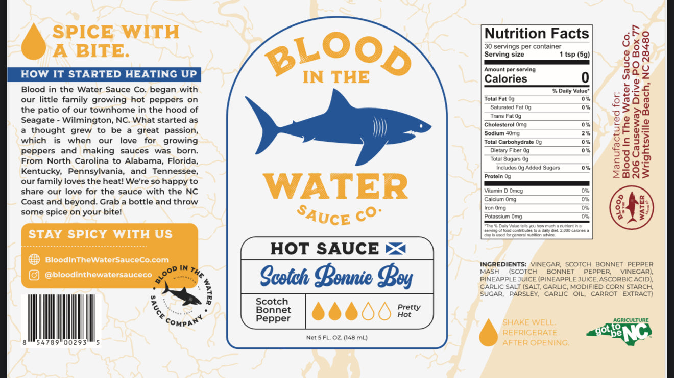 Scotch Bonnie Boy Hot Sauce