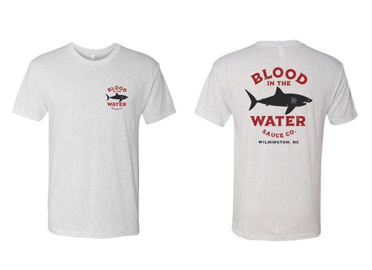 Short Sleeve Heather White T-shirt